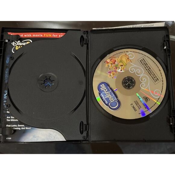 Disney Cinderella (DVD, 2005, 2-Disc Set, Platinum Edition) - Like New - Picture 4 of 5